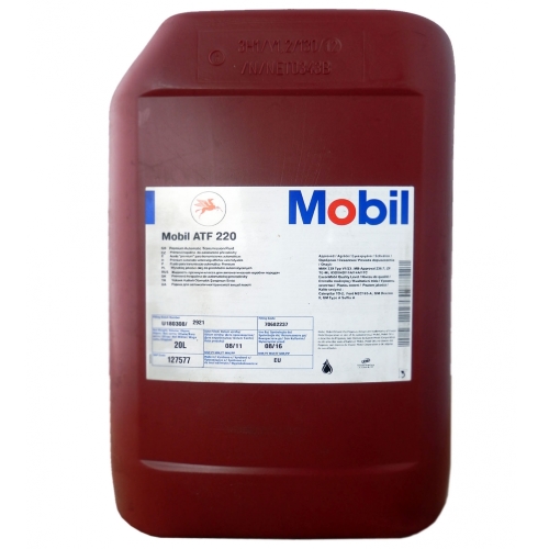 Трансмиссионное масло Mobil ATF 220 20л